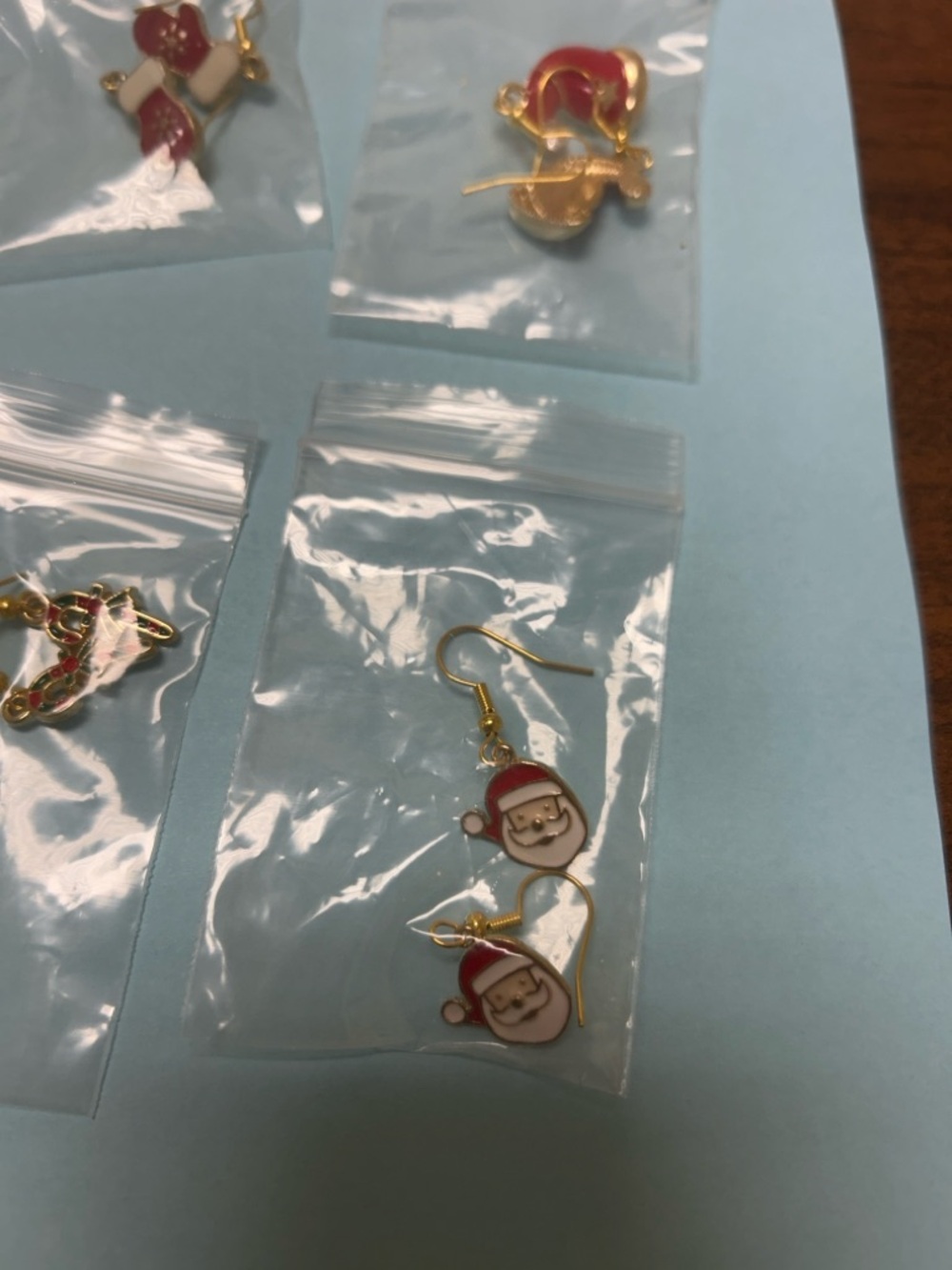 🎄 Christmas Earrings Lot | Santa Candy Cane Stockings Holiday Bundle